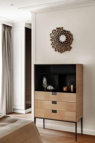 styl art deco w sypialni