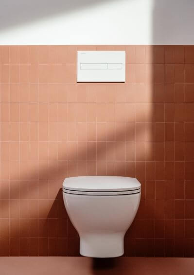 minimalistyczna ceramika łazienkowa