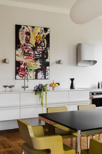 nowoczesna aranżacja mieszkania w kamienicy