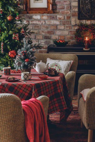 świąteczne dekoracje do domu czerwone