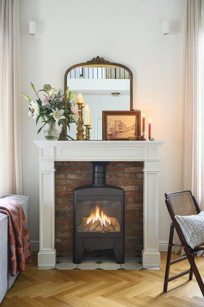 przytulne wnętrza 130-metrowego w domu w warce