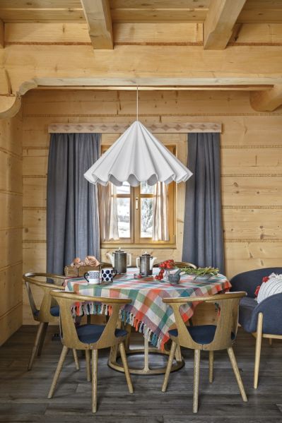 jadalnia nowoczesny styl góralski