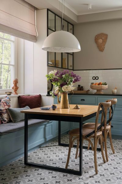 niebieska kuchnia inspiracje