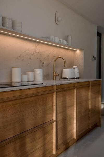 kuchnia japandi projekt