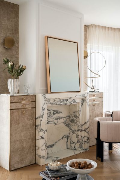 salon w eleganckim apartamencie