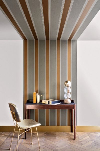 pomysł na tapetę w salonie