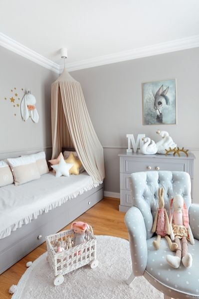 pastelowy pokój dla dziewczynki