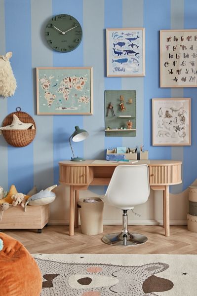 niebieski pokój dziecięcy
