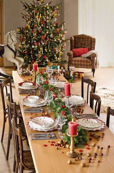 świąteczna zastawa stołowa