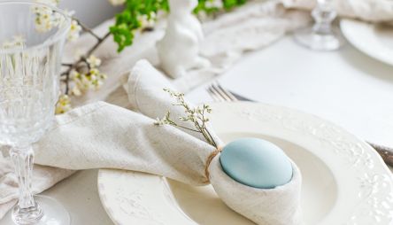 stroik wielkanocny z jajkiem