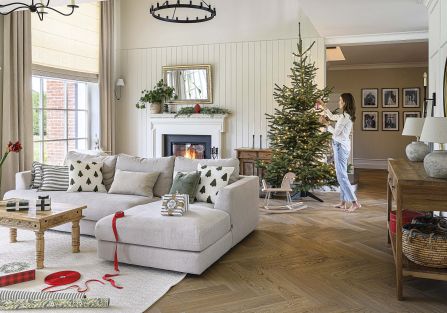 skandynawskie i angielskie inspiracje w domu na podkarpaciu