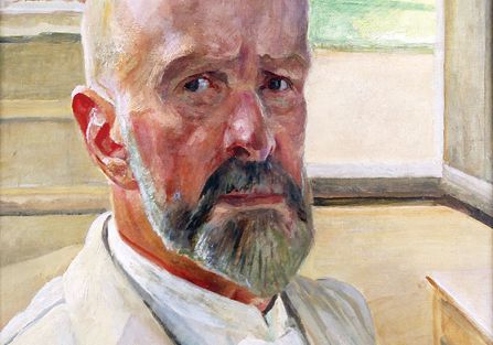 Jacek Malczewski Autoportret , 1924 r., 201. aukcja dzieł sztuki i antyków, dom aukcyjny Rempex