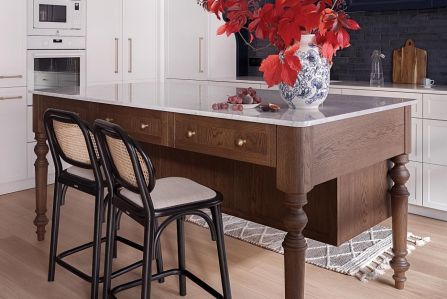 eleganckie wnętrze w trzech kolorach