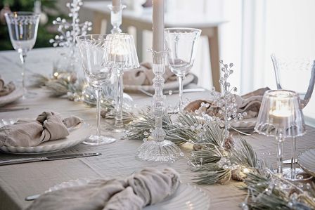 dekoracje stołu wigilijnego