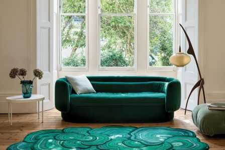 jak właściwie dobrać dywan do kanapy sofy narożnika