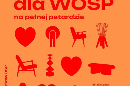 Design dla WOŚP aukcja i wystawa polskiego designu na rzecz 34 Finału WOŚP