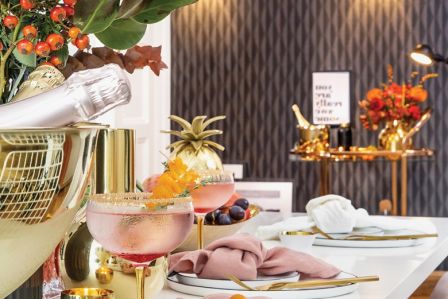 eleganckie szkło do szampana whisky i koktajli