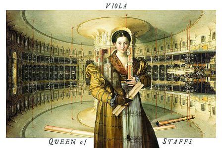 Chris Leech, tarot Szekspira, Królowa Buław