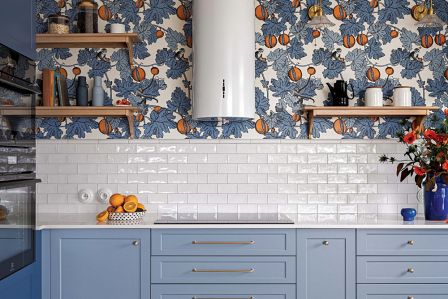 odważne kolorowe mieszkanie w Gdańsku