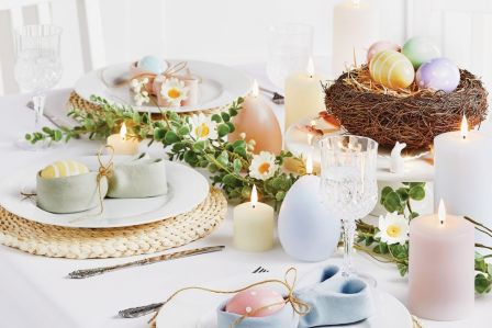 stroik wielkanocny z jajkiem