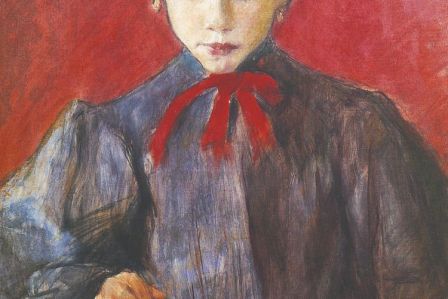 Stanisław Wyspiański Dziewczyna gasząca świece , 1893 r.