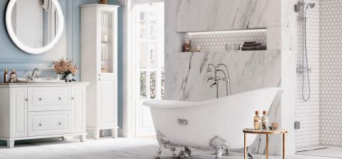 klasyczna łazienka inspiracje