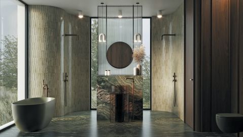 łazienka matowa czy błyszcząca