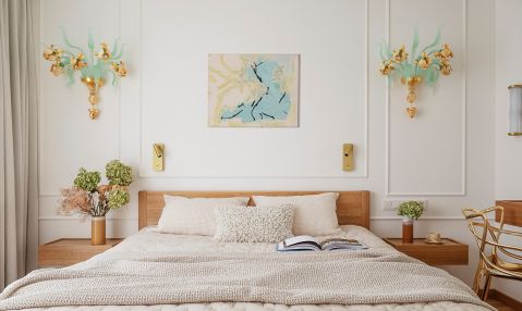 szkło murano w eleganckim apartamencie na mokotowie