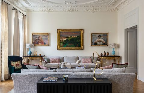 apartament kolekcjonera wnętrze które urządziła sztuka