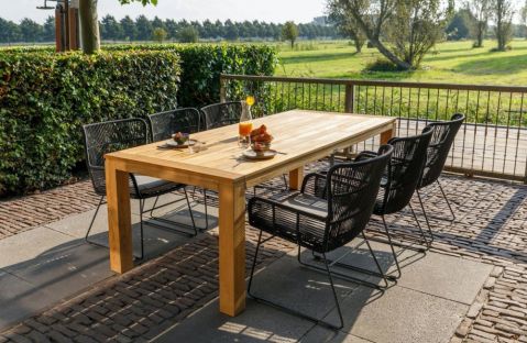 stół ogrodowy z krzesłami