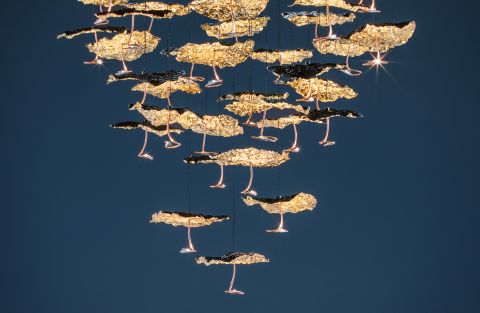 piękne lampy wiszące do salonu