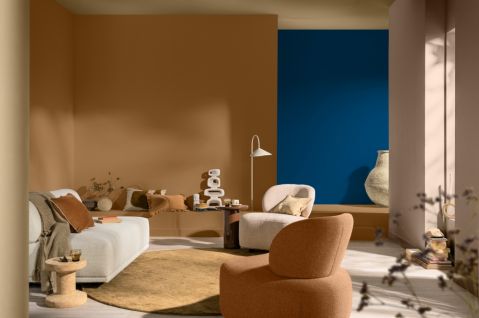 modne kolory ścian 2026 do pokoju