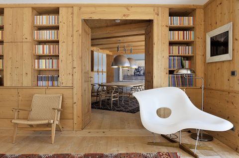 Górska chata w Szwajcarii