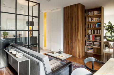 Nowoczesne mieszkanie z teatralnymi akcentami