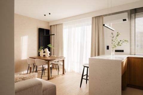 styl japandi jadalnia