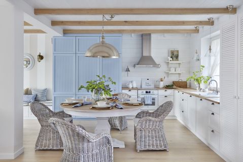 kuchnia w stylu hampton