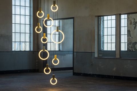 Modułowy system lamp Halo, Matthew McCormick, mesmetric.com