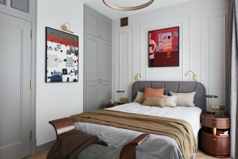 styl art deco w sypialni