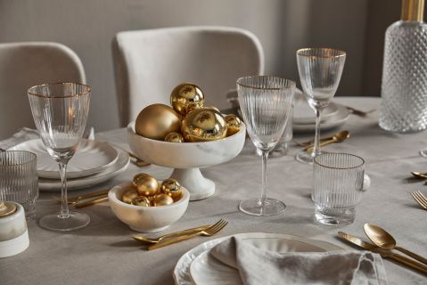 bombki zamiast stroika na stół