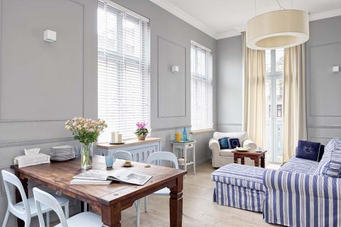 Niewielkie mieszkanie w sopockiej kamienicy