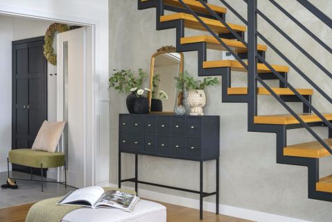 czarno-białe aranżacje wnętrz