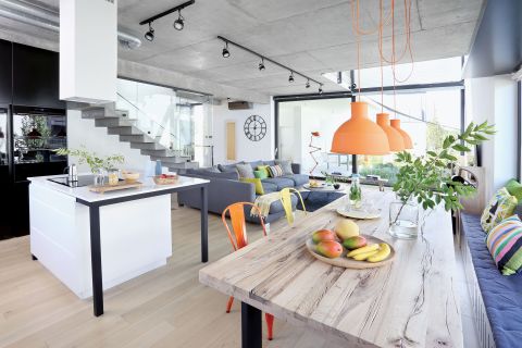 Nowoczesny dom pełen światła