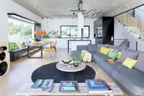 Nowoczesny dom pełen światła