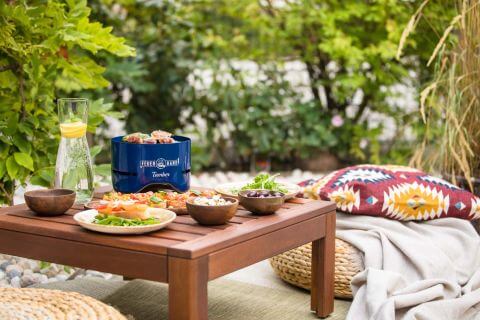 mały elektryczny grill ogrodowy