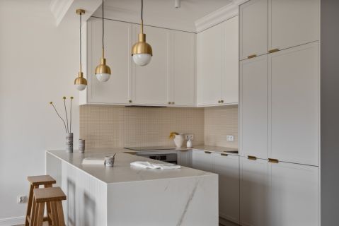 biało beżowa kuchnia