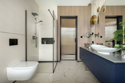 łazienka w stylu nowoczesnej klasyki