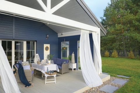 letni dom w stylu hamptons