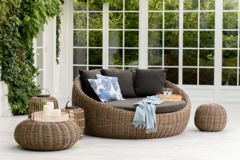 łóżko dzienne ogrodowe