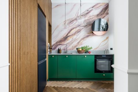 nowoczesne małe kuchnie narożne