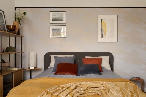 sypialnia w modernistycznym stylu